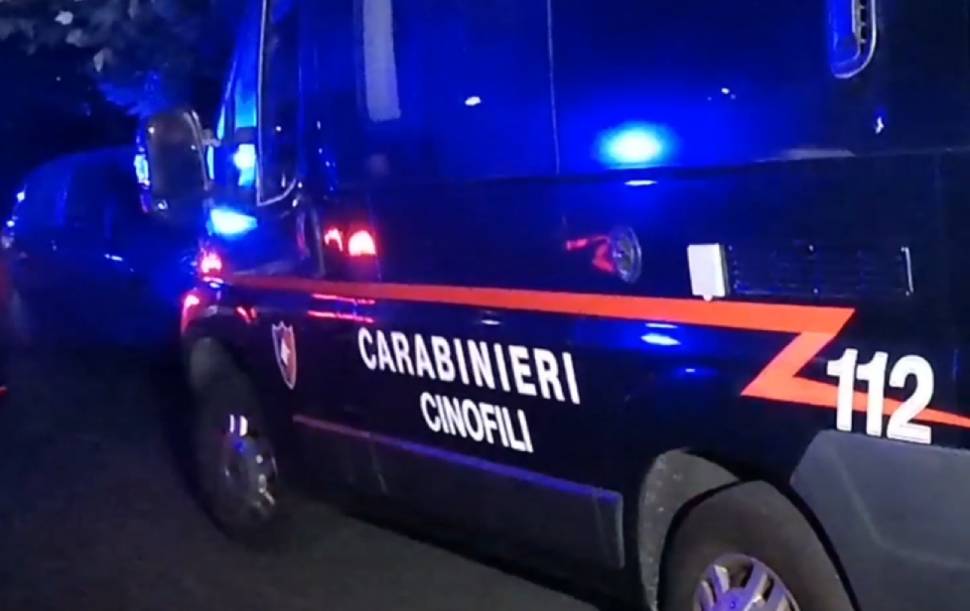 operazione antidroga cinofili carabinieri