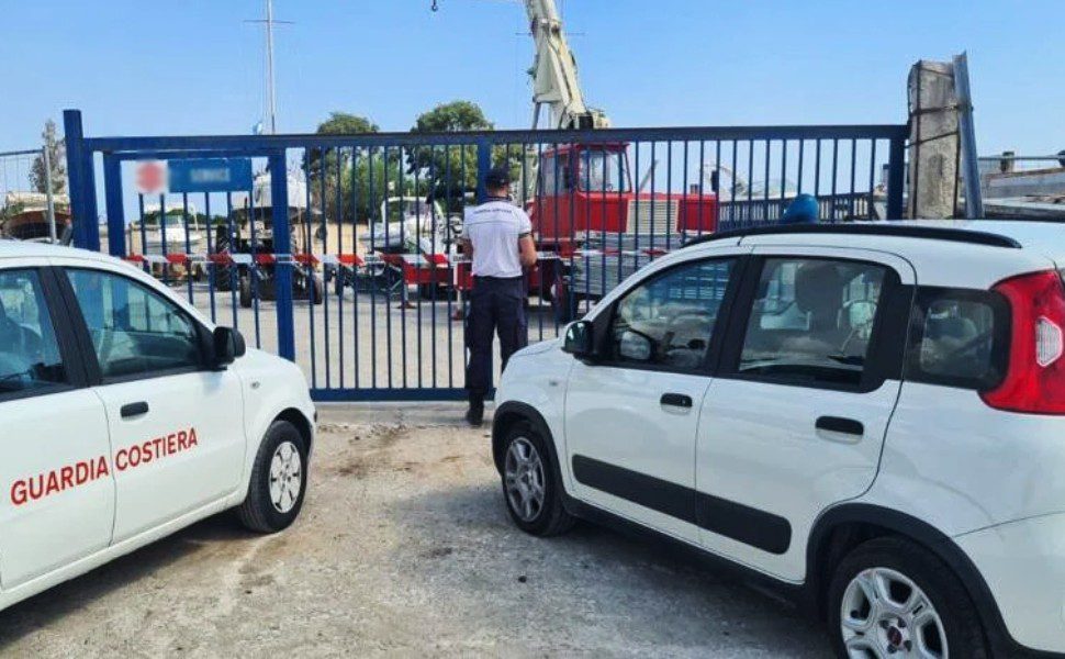 sequestro cantiere nautico catanzaro