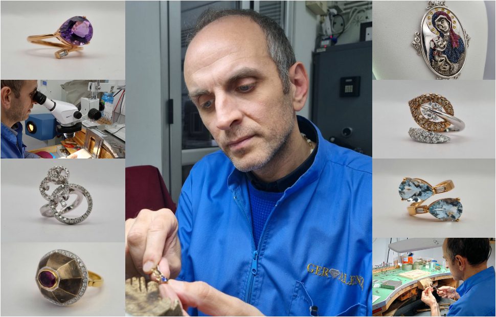 Dal Piemonte a Cosenza: il sogno di Alessandro e del laboratorio 'Gervalenza': opere d’arte a forma di gioielli 57 Gervalenza laboratorio Orafo - Alessandro Gervasi