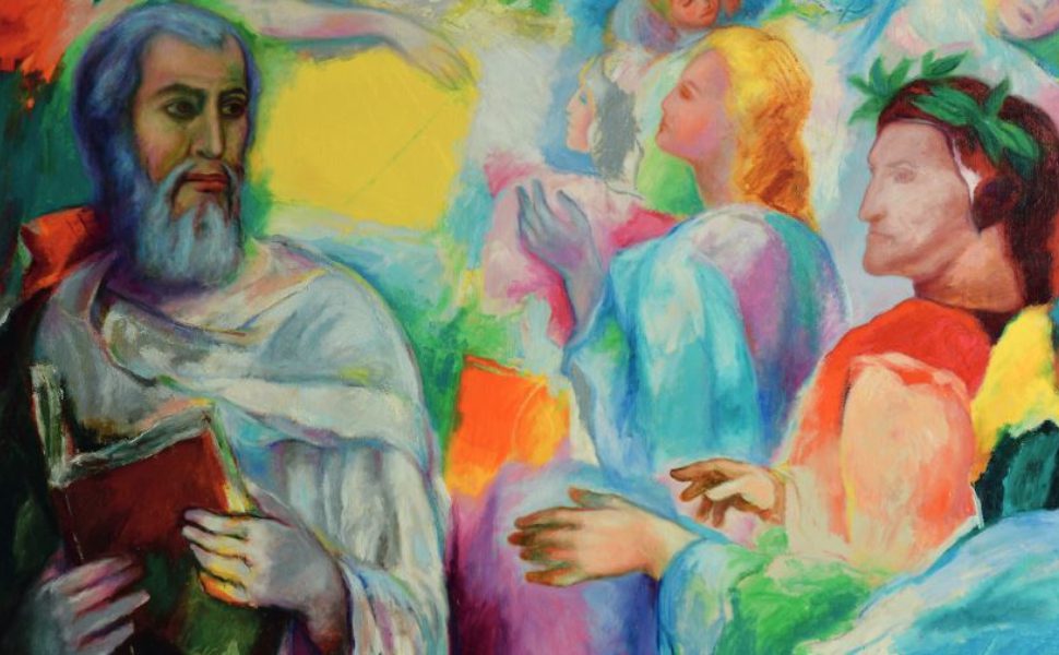 Gioacchino-da-Fiore-e-Dante-Alighieri