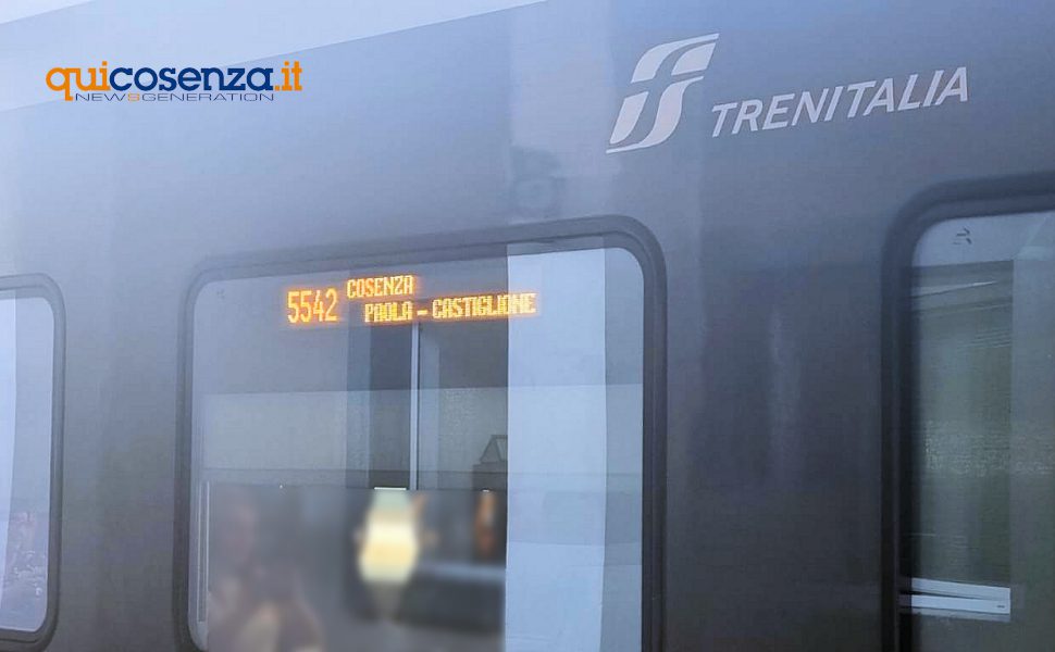Nuova aggressione ad un Capotreno finito in Pronto Soccorso: è accaduto sul regionale Paola- Lamezia Terme 53 Treno regionale Paola Castiglione Cosenza - treno Pop2