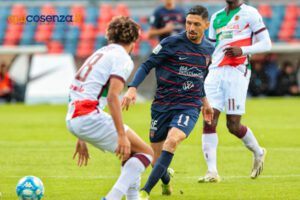 Voca e Tutino ridanno il sorriso al Cosenza. Reggiana battuta 2 a 0, tra due settimane il derby 61 cosenza reggiana 08