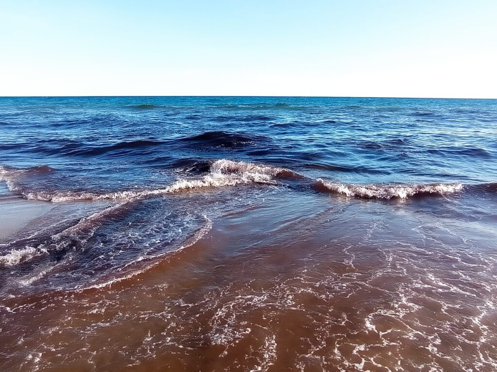 «Allarme ambientale? Il fiume Crocchio riversa nel mare acqua nera» 55 foto3