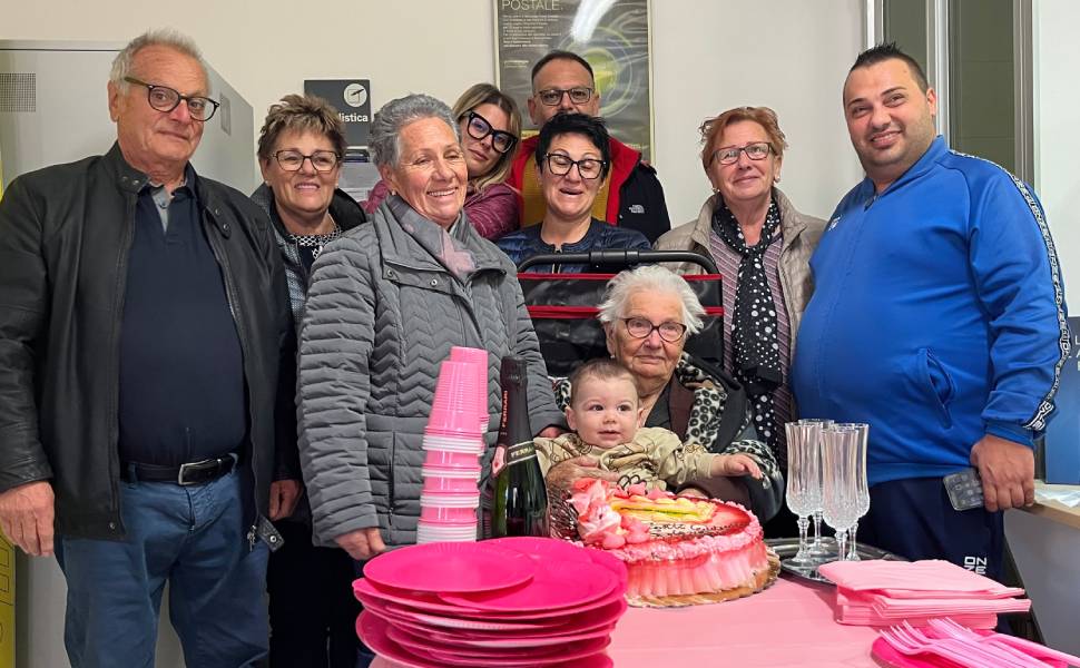 nonna Maria e i familiari