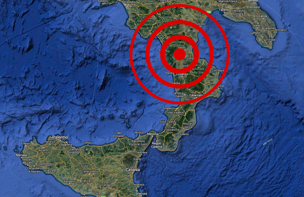 terremoto Roggiano Gravina