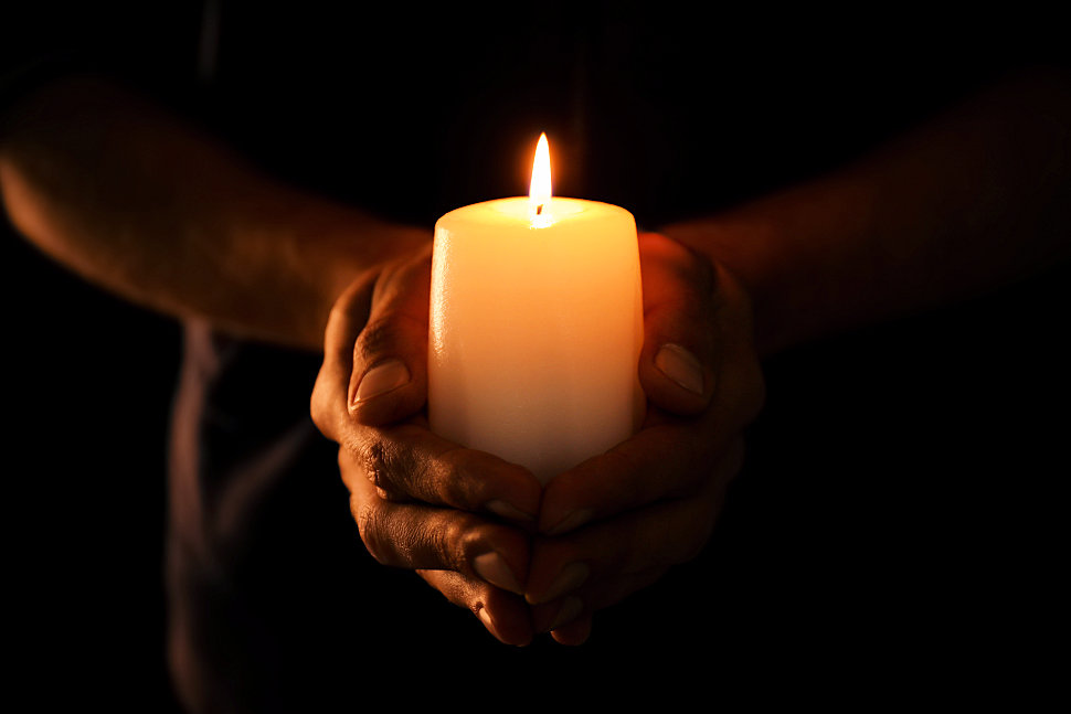 Candela preghiera