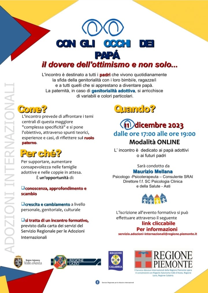 Con gli occhi dei papà