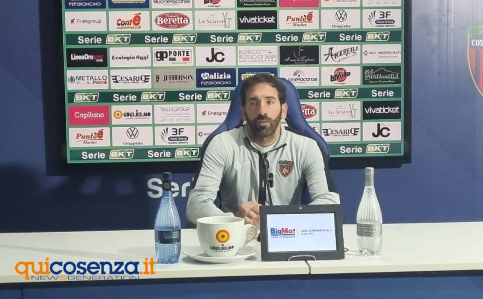 Fabio Caserta cosenza allenatore 01