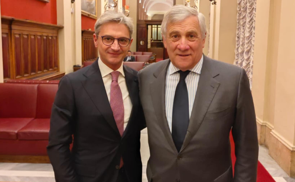 Giuseppe-Mangialavori-e-Antonio-Tajani