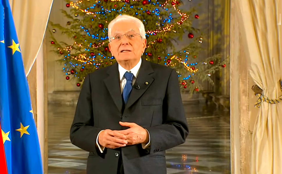 Guerre, violenze, lavoro, giovani e tecnologie. Il discorso di fine anno di Mattarella «uniti siamo forti» 53 MATTARELLA