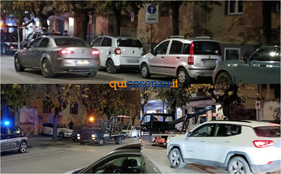 Parcheggi selvaggi Cosenza
