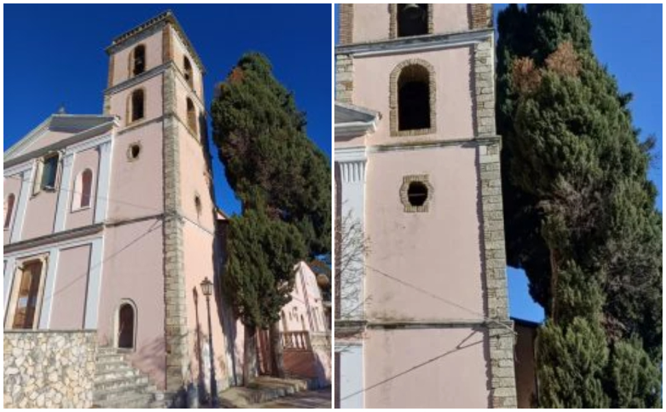 alberi chiesa arcavacata