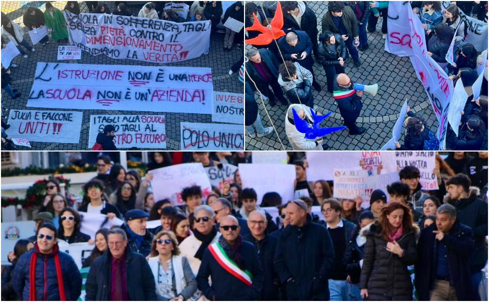manifestazione scuola acri