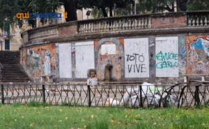 Cosenza, imbrattata un'altra stele dedicata ai cosentini caduti in Guerra. Antoniozzi «atto di inciviltà» - FOTO 54 scanderberg2 1