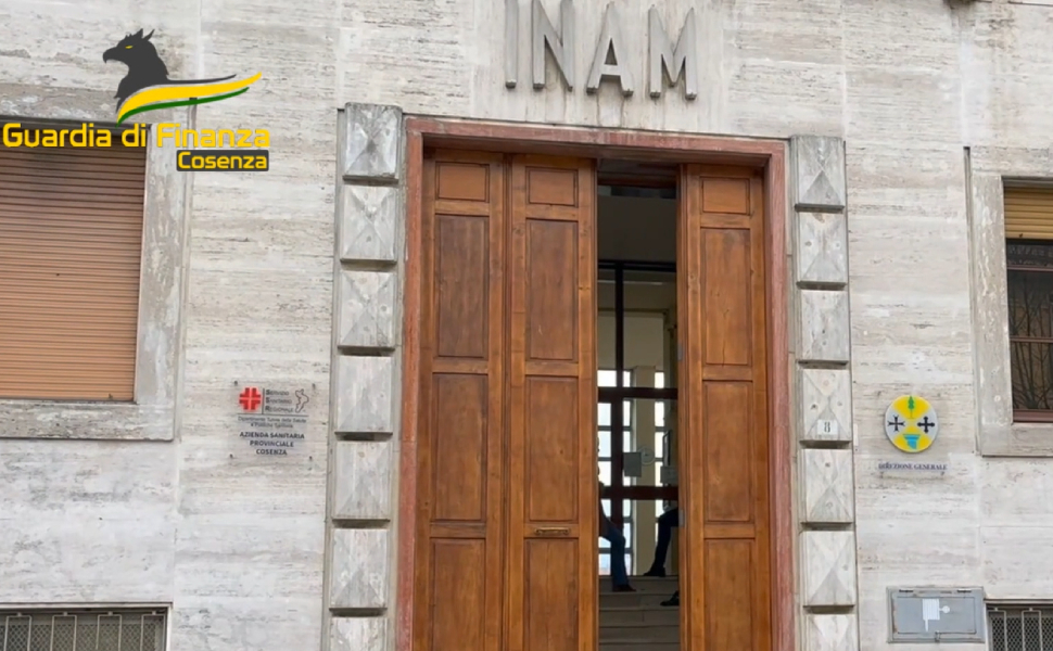 Guardia finanza ASP Cosenza