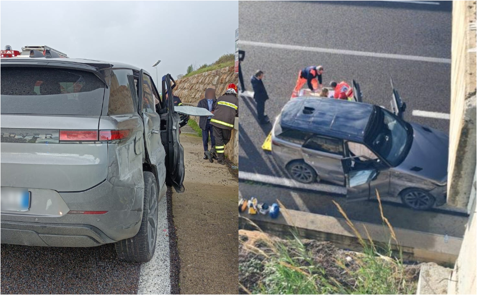 Incidente sull'A2, si schianta l'auto del presidente Occhiuto: 5 i feriti 55 Incidente auto occhiuto
