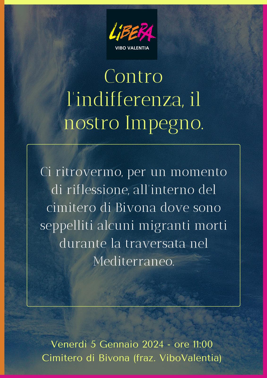 Locandina_Contro l'indifferenza, il nostro impegno_Bivona_050124