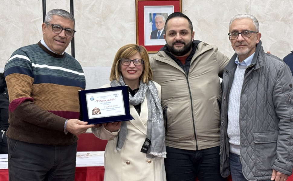 Primo posto presepe piu bello cassano