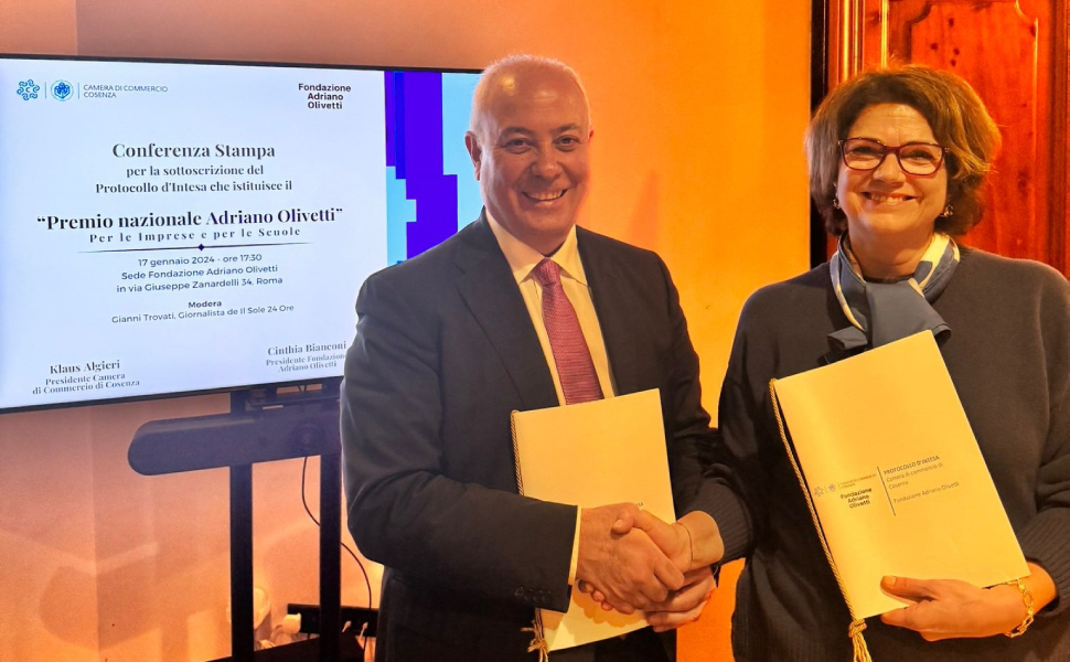 Protocollo Premio Olivetti Algieri Bianconi