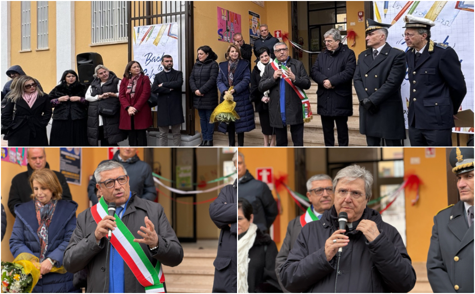 Taglio nastro scuola Troccoli lauropoli cassano 02