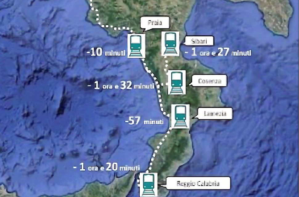 alta velocità Salerno Reggio