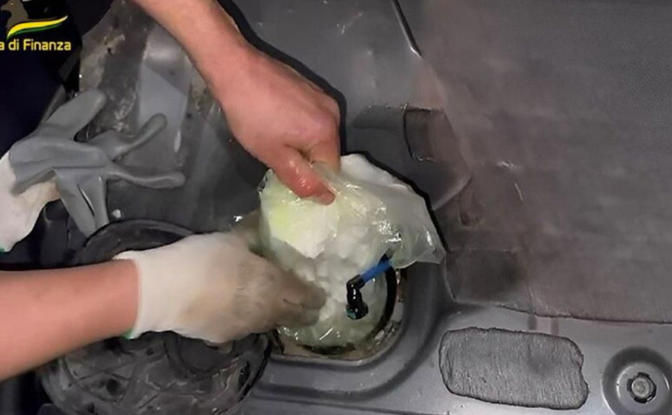 corriere calabrese droga