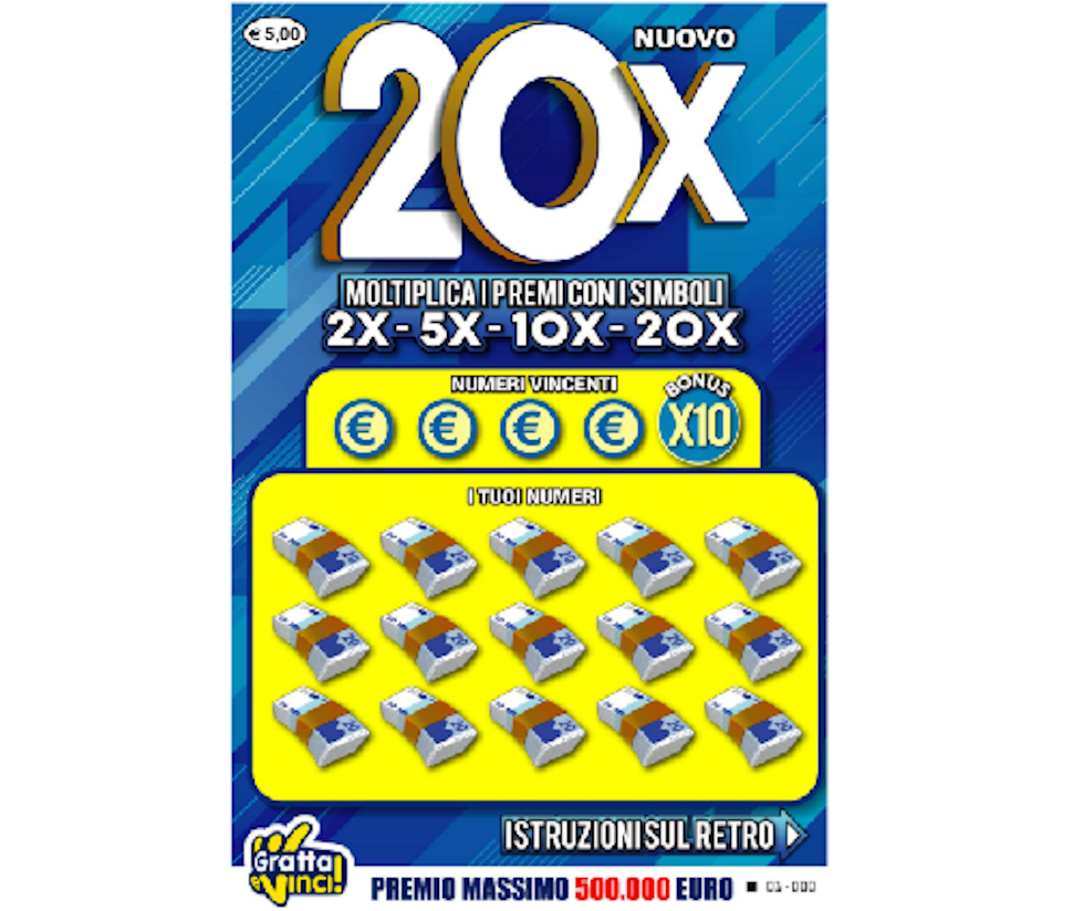 Gratta e vinci Nuovo 10X