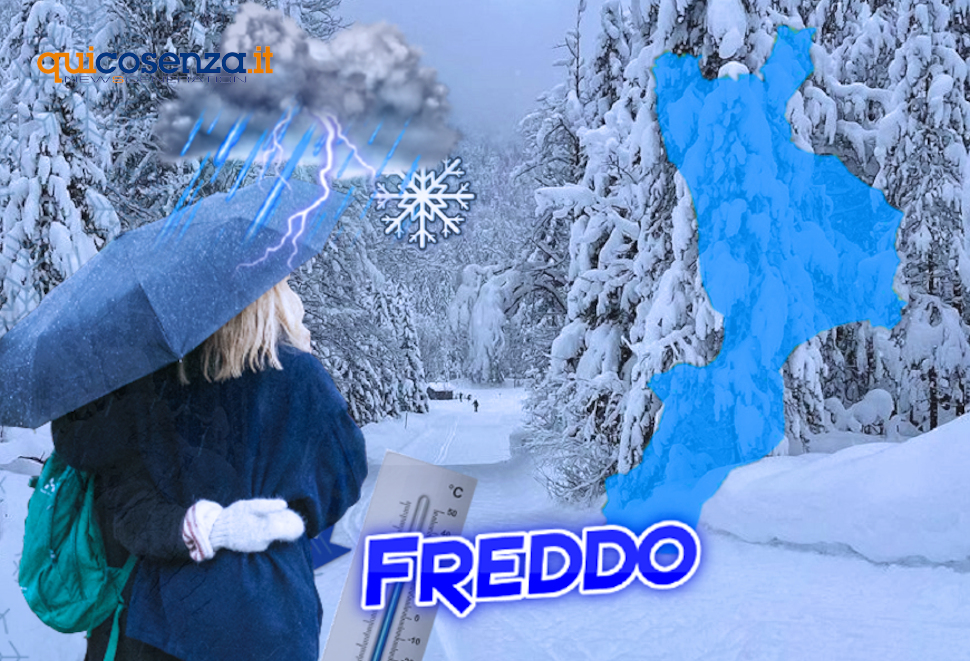 Inverno neve freddo Sila