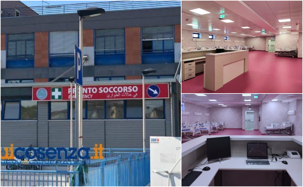 Pronto Soccorso Cosenza nuova area