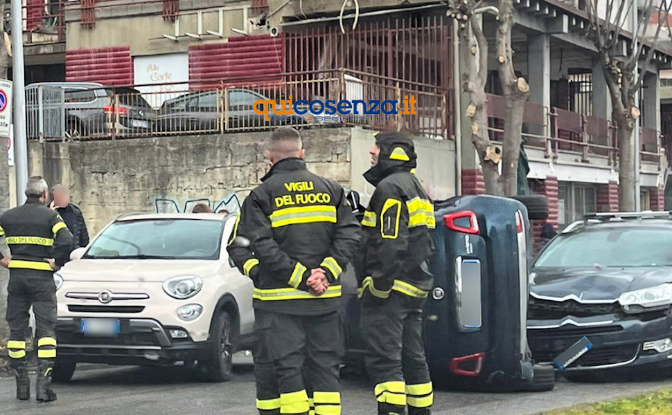 Incidente Viale Cosmai Cosenza