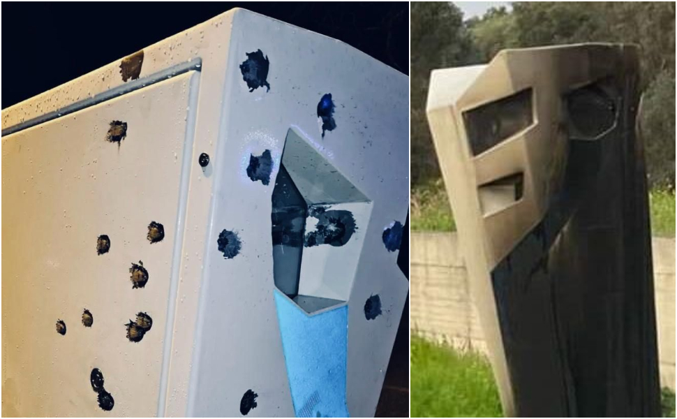 Autovelox danneggiato Statale18