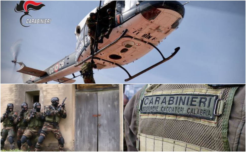 Catturato latitante carabinieri cacciatori di Calabria