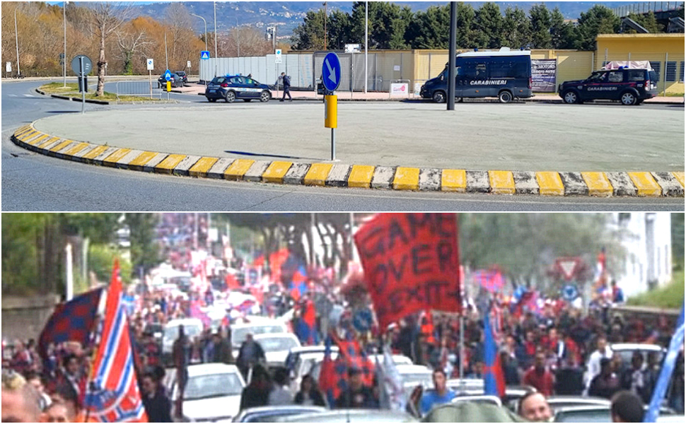 Cosenza Catanzaro divieto sosta e transito