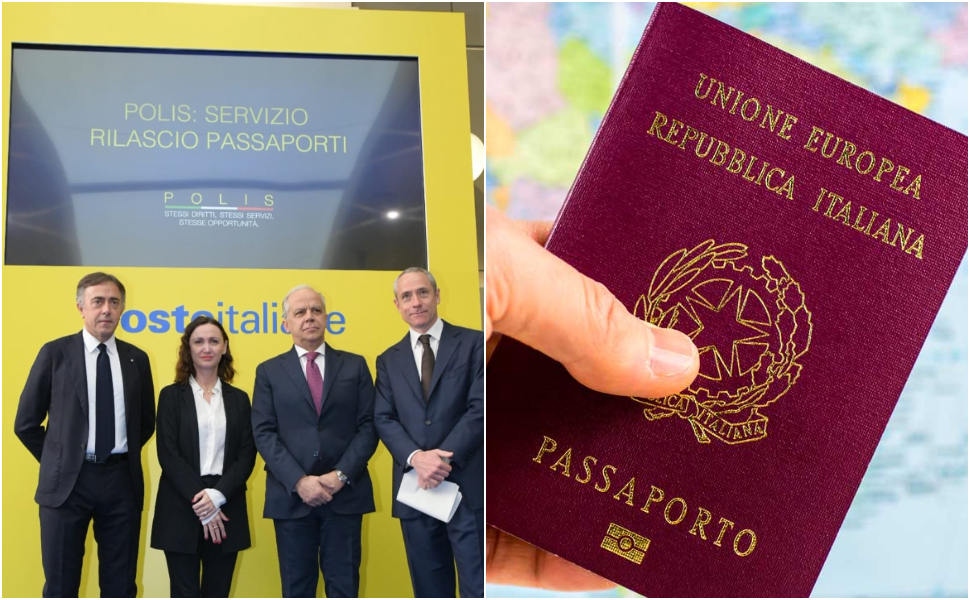 Passaporto italiano poste