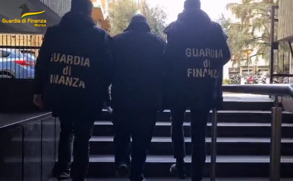 Bancarotta, in carcere il nipote di un boss della 'ndrangheta 1 arresto gdf monza