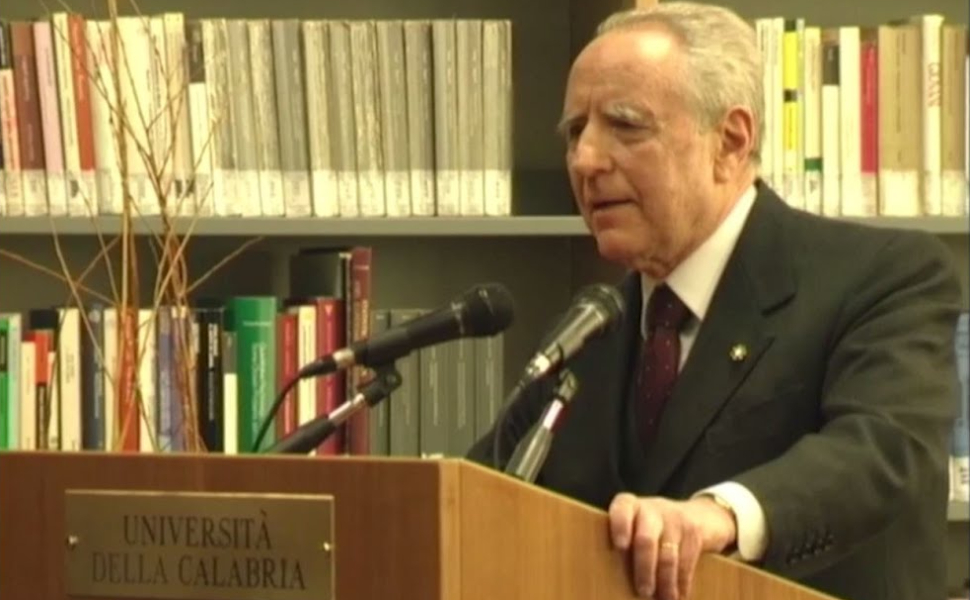 ciampi all'unical tarantelli biblioteca