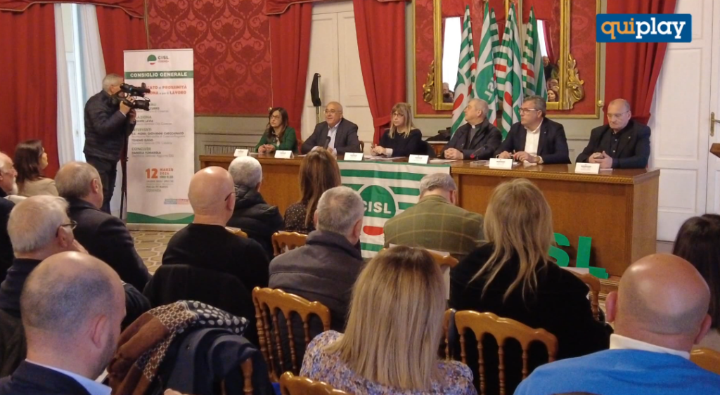 A Cosenza, il Consiglio Generale Cisl: ‘un sindacato di prossimità per la persona e per il lavoro’ 1 foto cisl