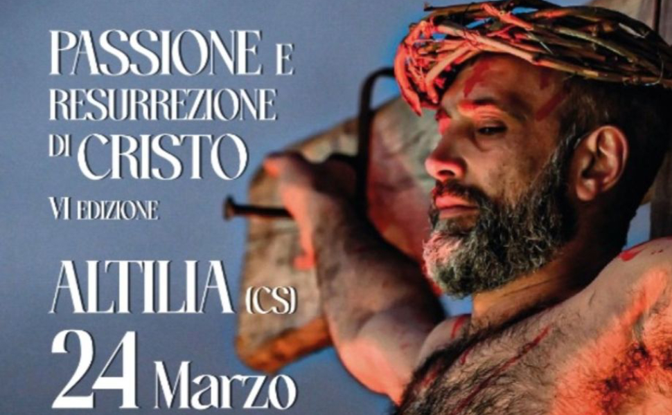 passione cristo altilia 24 marzo