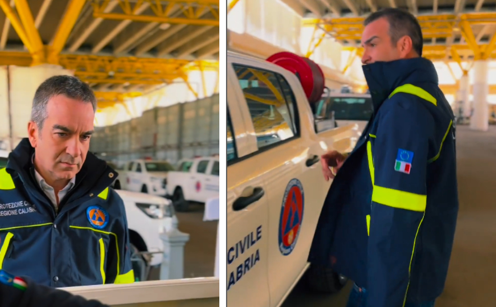roberto occhiuto protezione civile