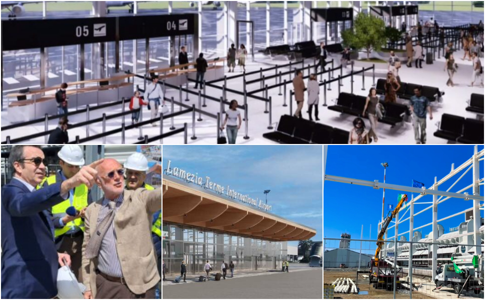 Aeroporto Lamezia terme Lavori