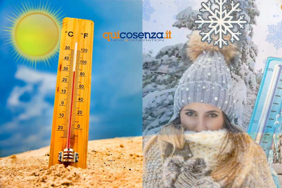 Caldo e freddo meteo