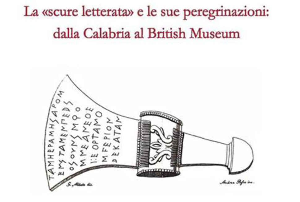 “Casi freddi. La scure letterata e le sue peregrinazioni: dalla Calabria al British Museum” 51 Casi freddi