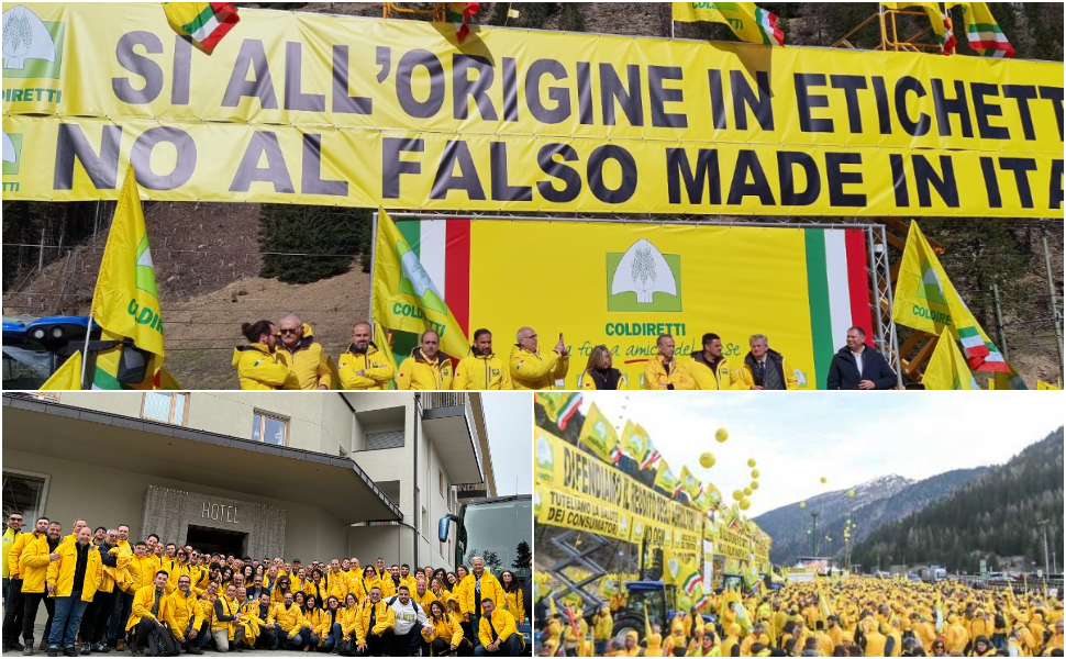 Coldiretti protesta