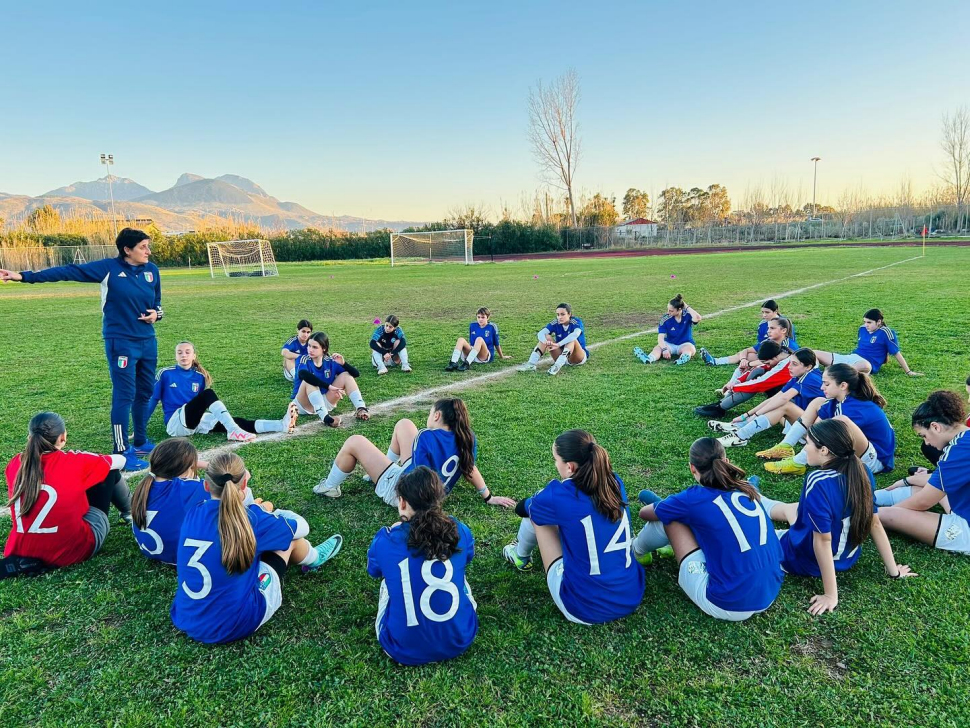 'Le Azzurre siamo noi': «un orgoglio aver portato la Nazionale Femminile di calcio a Cosenza» 56 Francesca Stancati