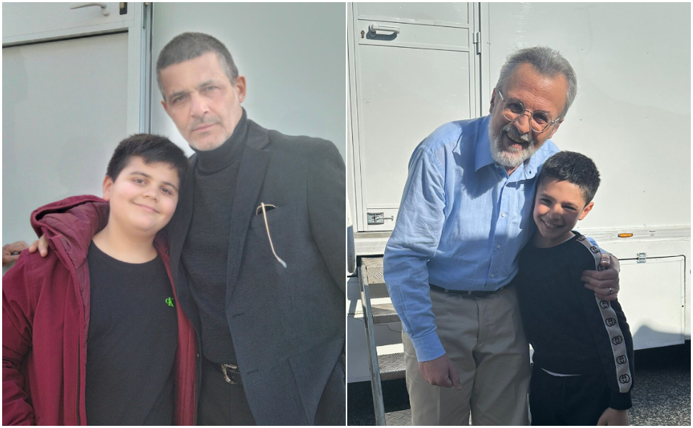 Luciano Martello di 10 anni e Elia Carnevale di 11 anni