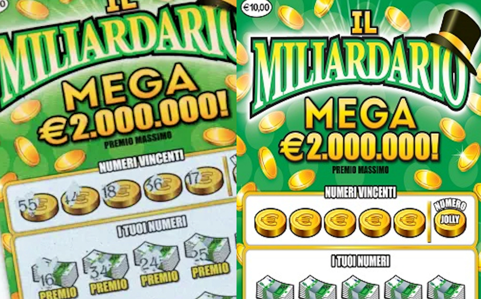 Miliardario Mega Gratta e Vinci