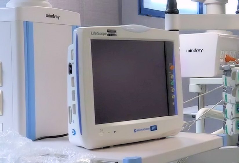 A giugno il nuovo Pronto Soccorso di Cosenza: 900 mq, all'avanguardia con 3 ingressi e 10 posti di intensiva 59 Mindray2