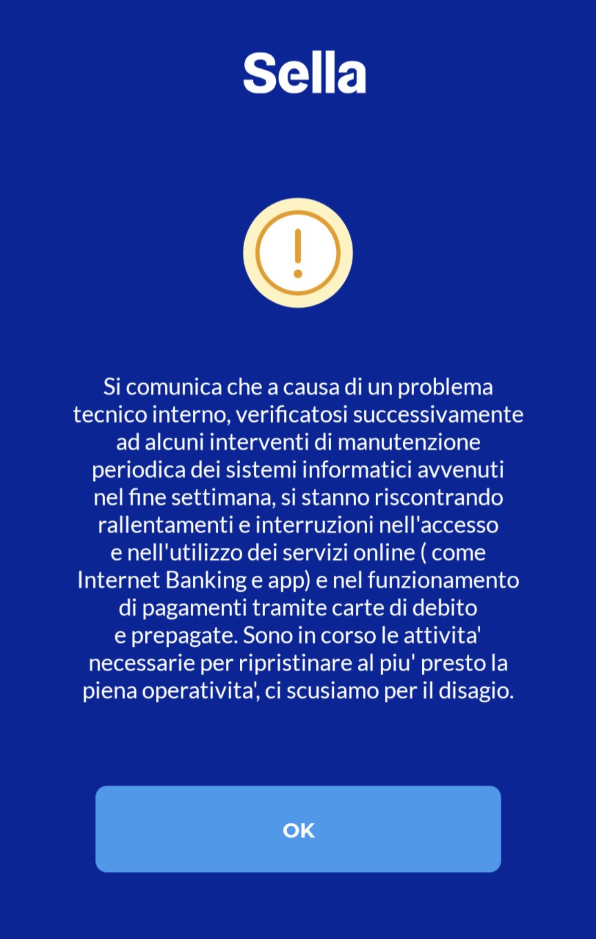 Grave problema a Banca Sella e Hype: da giorni conti bloccati e servizi down. Utenti infuriati 53 Sella