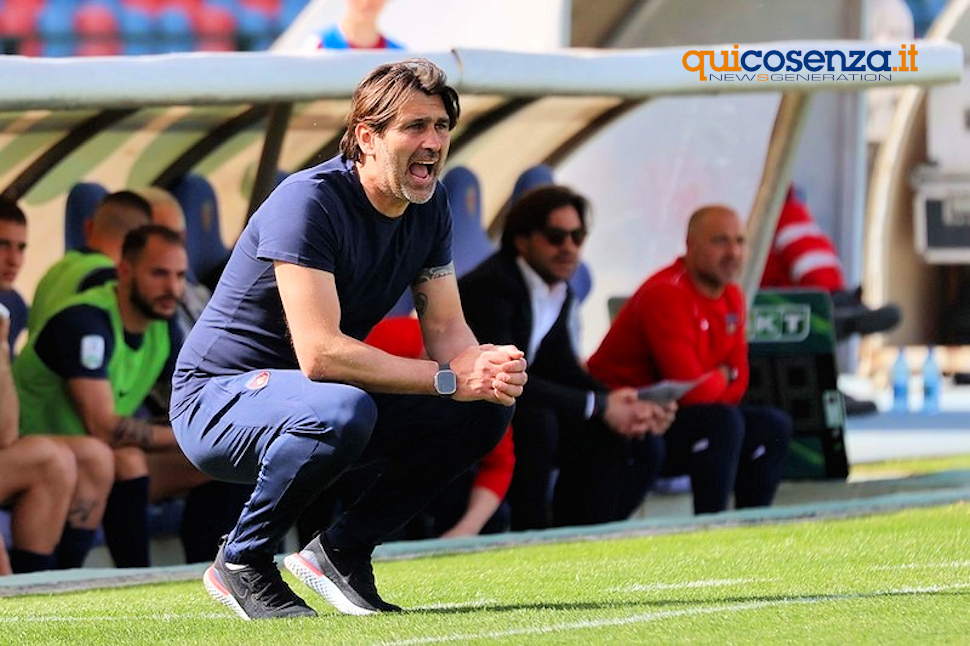 William Viali allenatore Cosenza