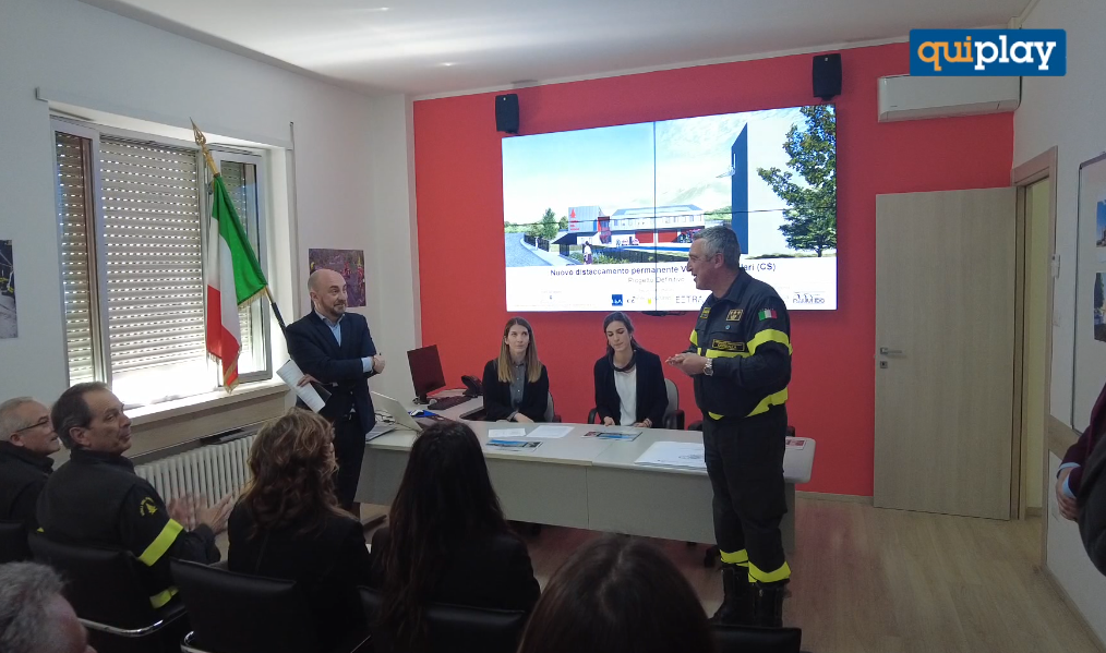 Nuova Caserma dei Vigili del Fuoco a Castrovillari. Presentato il progetto 1 foto castro